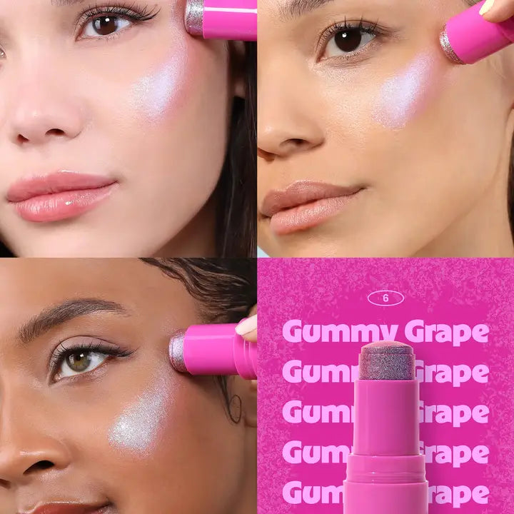 Moira Icy Glow Jelly Stick Gummy Grape 006