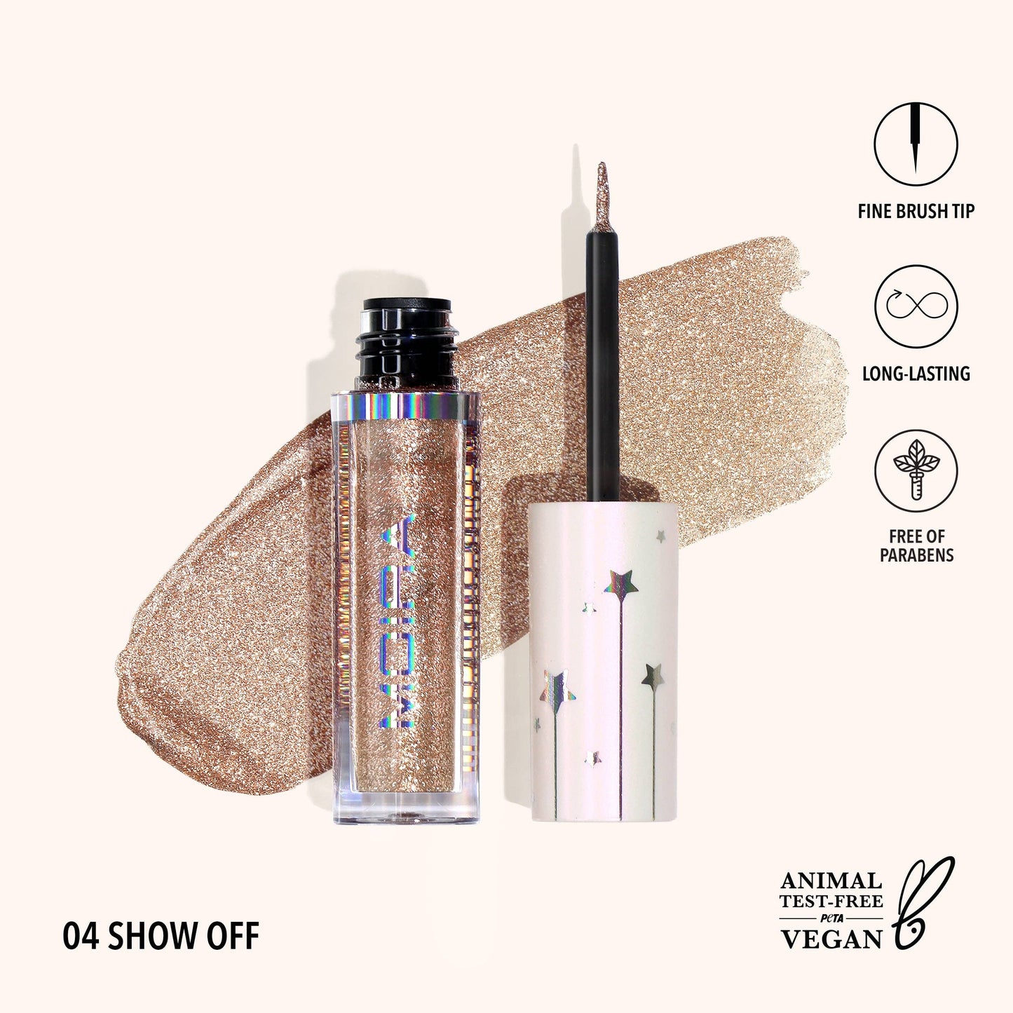 Moira Glitter Glitter Liner - Show Off 004