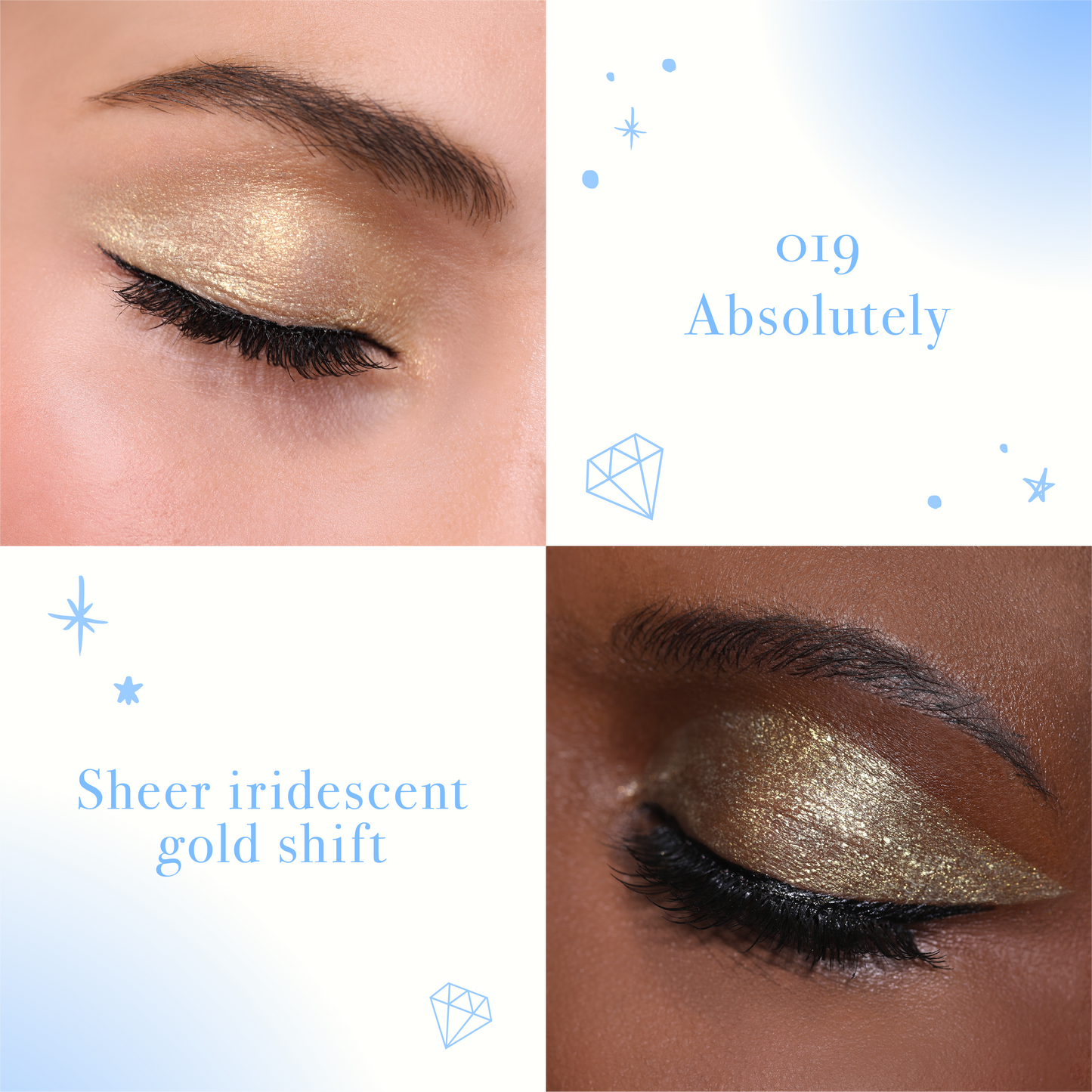 Moira Diamond Daze Liquid Shadow - Absolutely 019