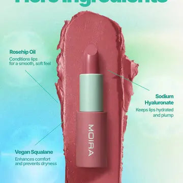 Moira Angel Satin Lipstick - Halo Glow 002