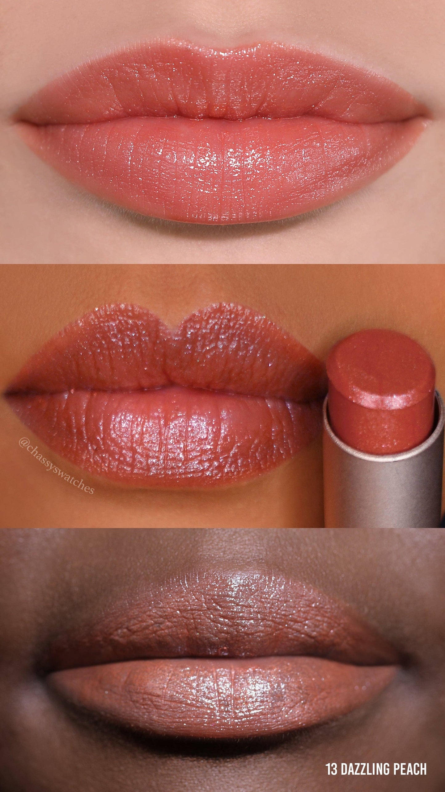 Moira Signature Lipstick - Dazzling Peach 013
