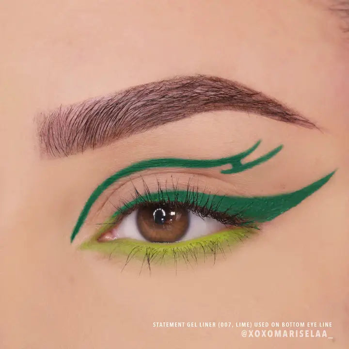 Moira Statement Gel Eyeliner - Lime 008