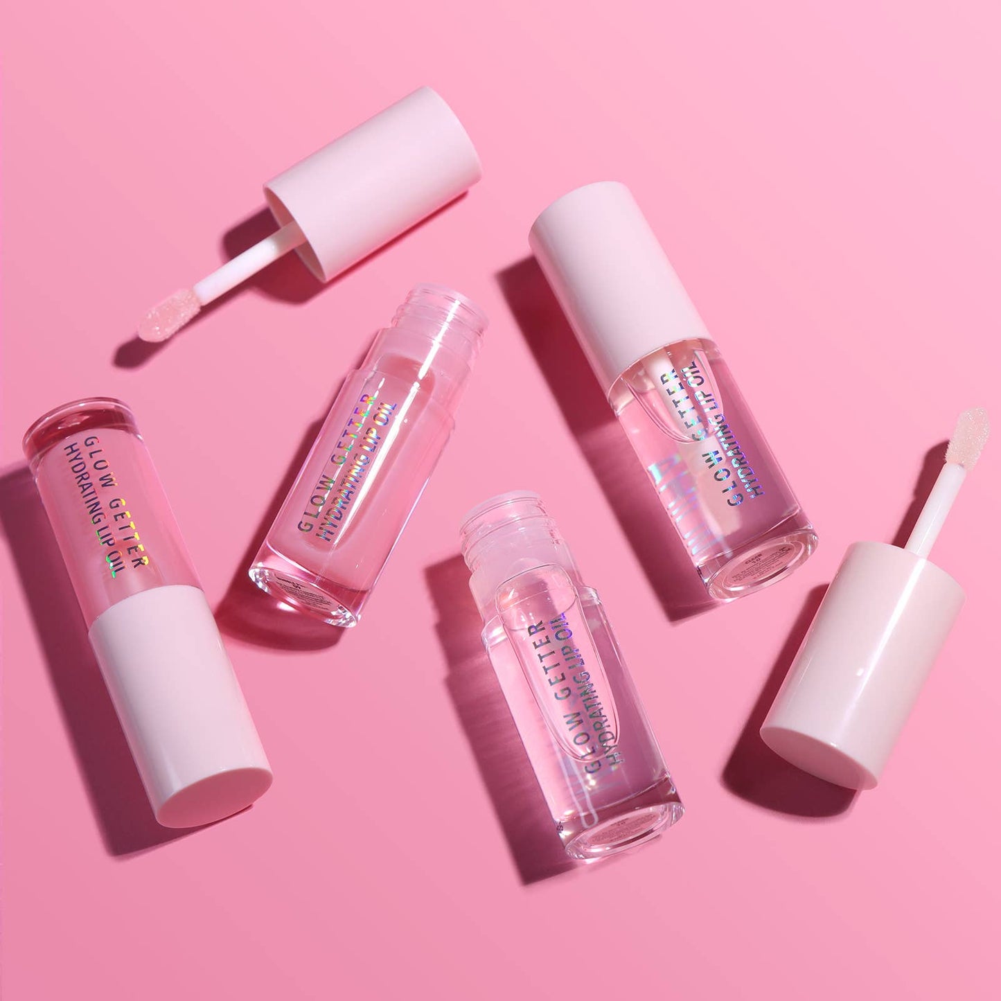 Moira Glow Getter Hydrating Lip Oil - Bubble Pink 009