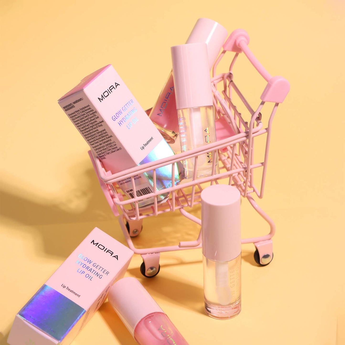 Moira Glow Getter Hydrating Lip Oil - Clear 010