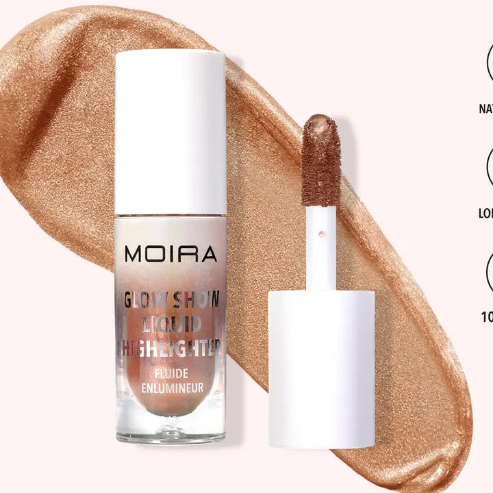 Moira Glow Show Liquid Highlighter - Caramel Butter 006