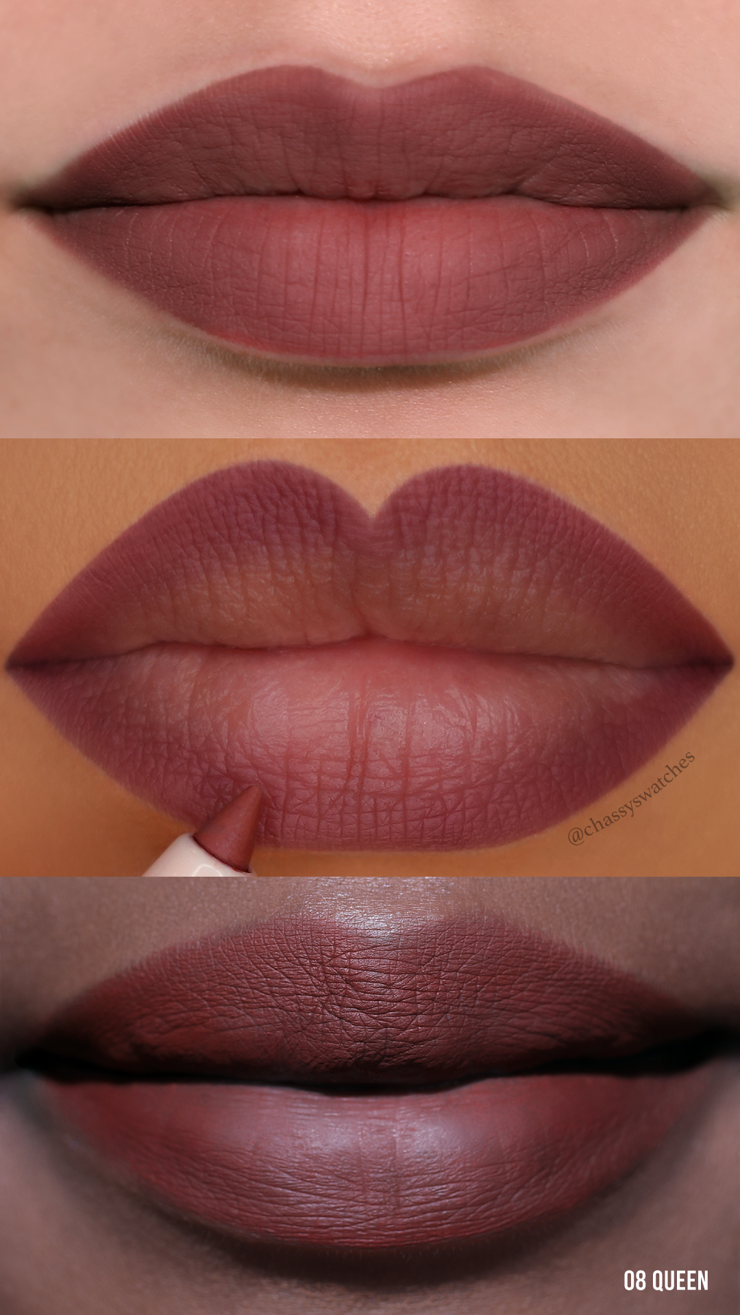 Moira Lip Appeal Waterproof Liner - Queen 008