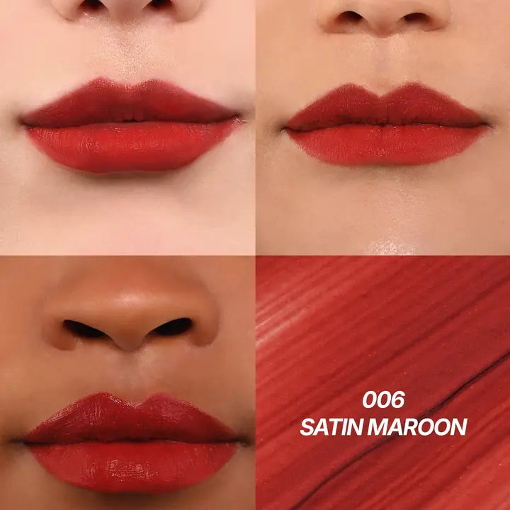 Moira Cushion Kiss Lip Cream - Satin Maroon 006