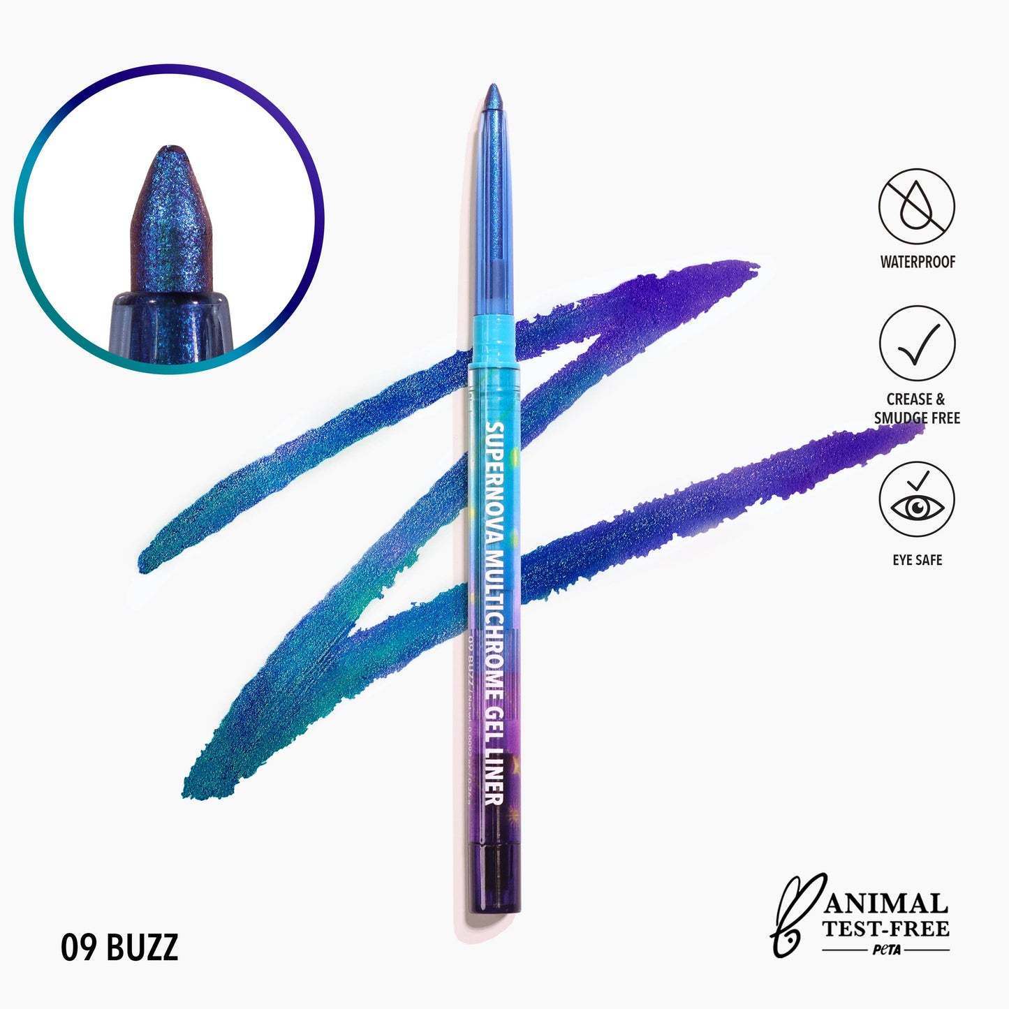 Moira Supernova Multichrome Gel Liner - Buzz 009