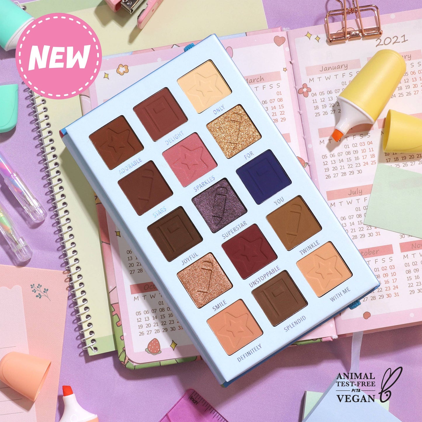 Moira The Stars Shine As Bright As You Eyeshadow Palette