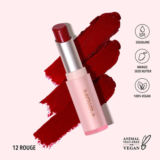 Moira Signature Lipstick - Red 012