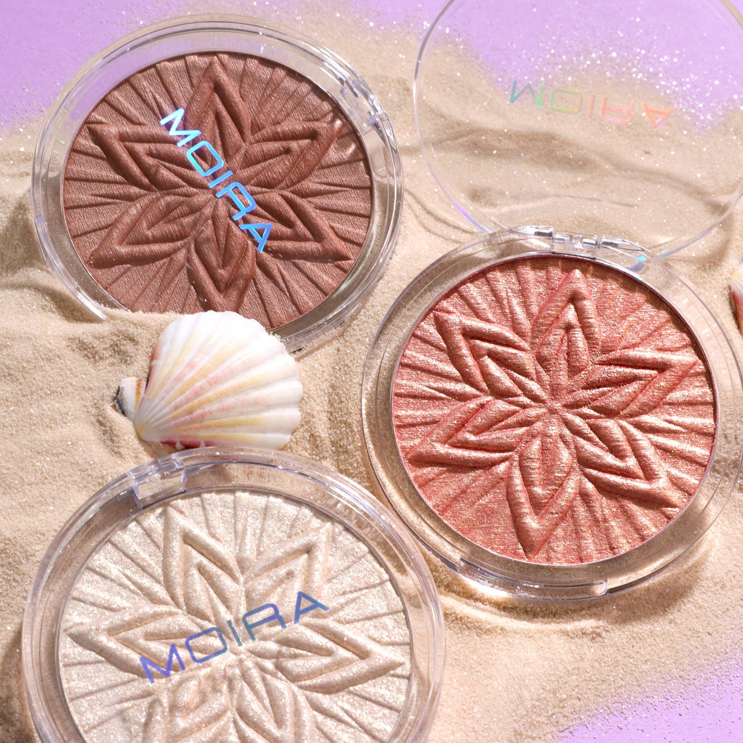 Moira Sun Glow Face & Body Highlighter - Sweet Champagne 001