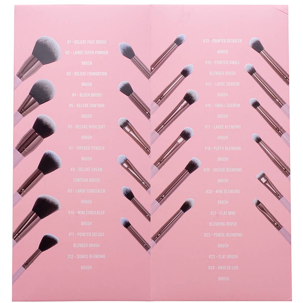 Beauty Creations Brush Set - Pretty and Perfect Pink