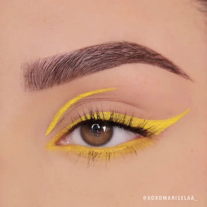 Moira Statement Gel Eyeliner - Yellow 010