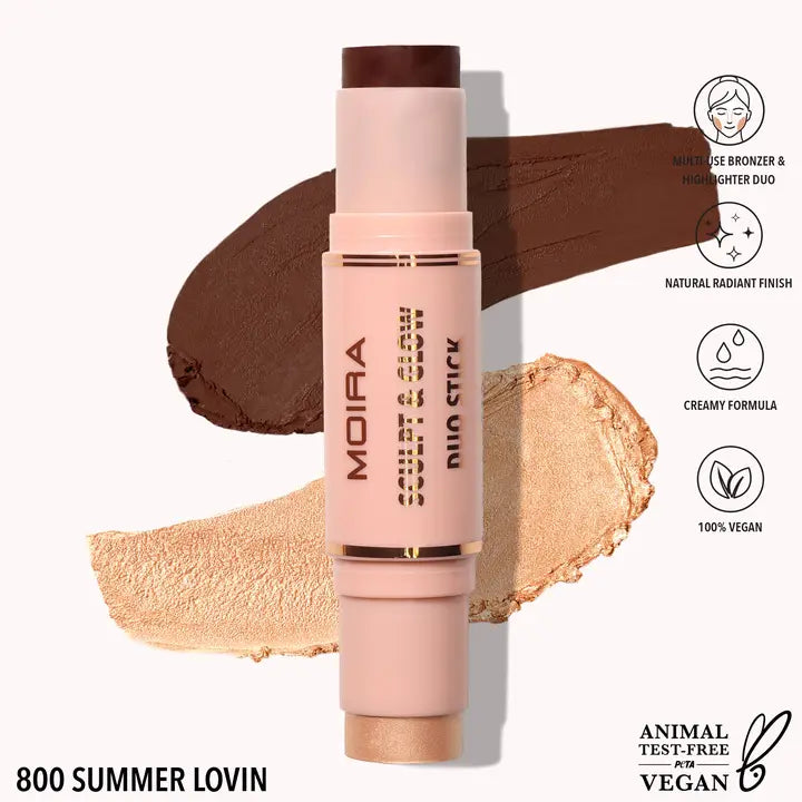 Moira Sculpt & Glow Duo Stick - Summer Lovin' 800