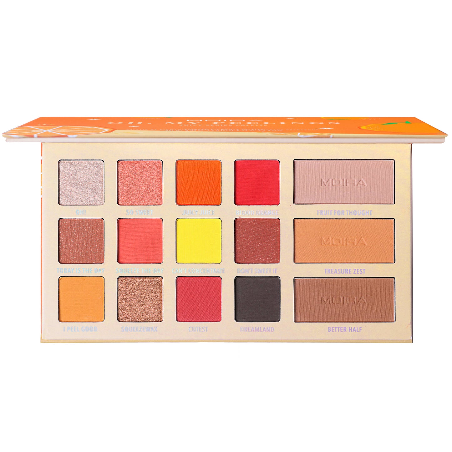 Moira Juicy Series - Oh, My Peelings Eyeshadow Palette