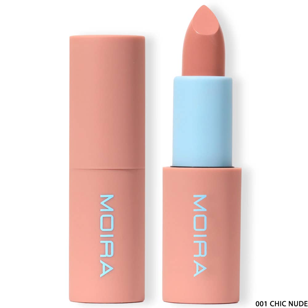Moira Chic Satin Lipstick - Chic Nude 001