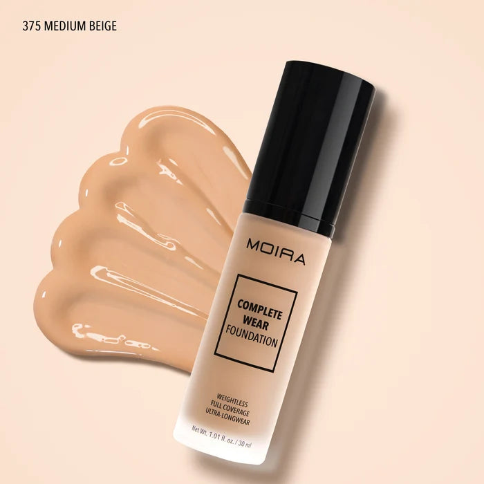 Moira Complete Wear™ Foundation - Medium Beige 375