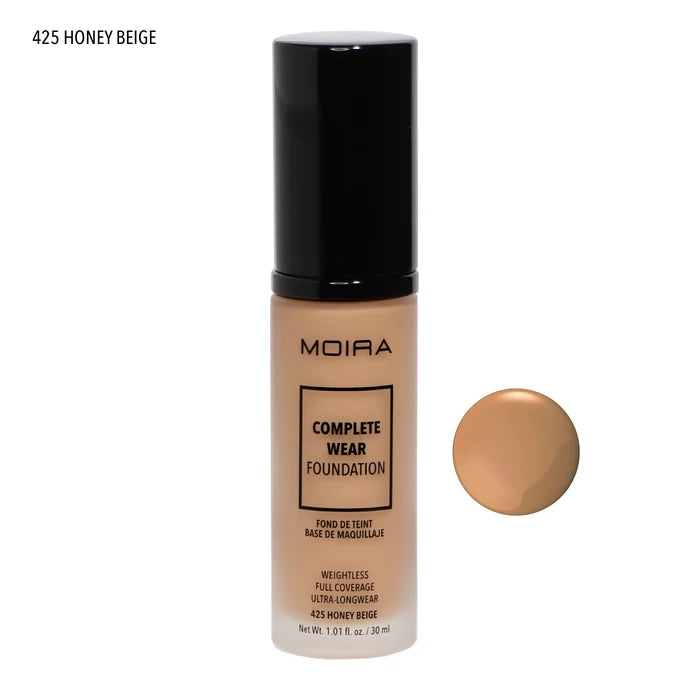 Moira Complete Wear™ Foundation - Honey Beige 425