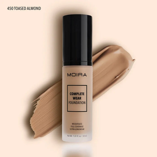 Moira Complete Wear™ Foundation - Toased Almond 450