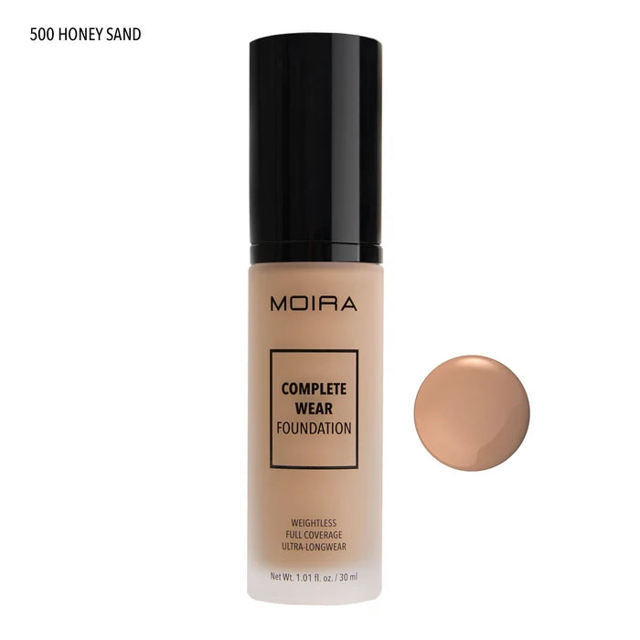 Moira Complete Wear™ Foundation - Honey Sand 500