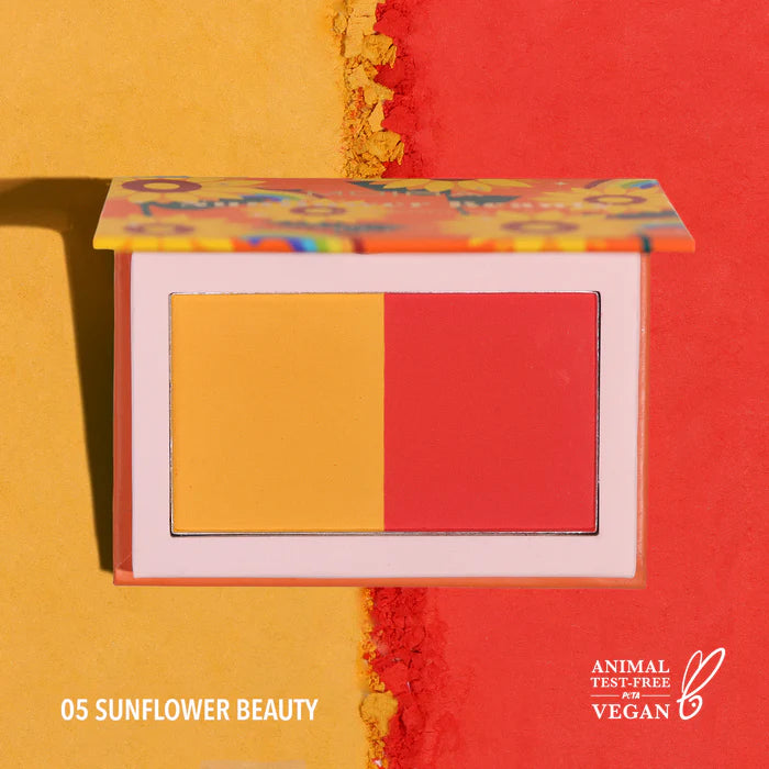 Moira Dual Blush - Sunflower Beauty 005