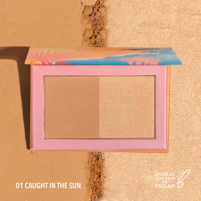 Moria Dual Powder Bronzer - Caught in the Sun 001