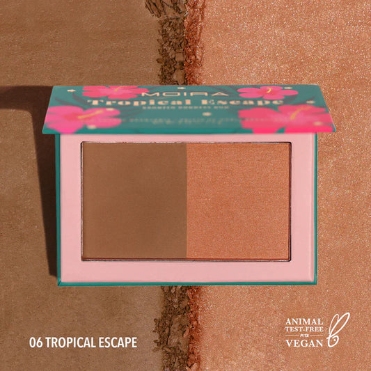 Moria Dual Powder Bronzer - Tropical Escapes 006