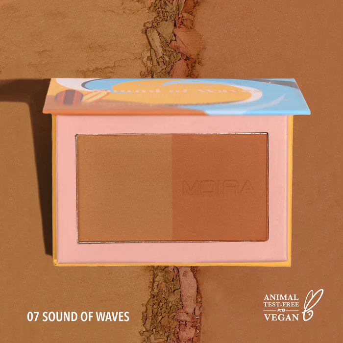 Moria Dual Powder Bronzer - Sound of Waves 007