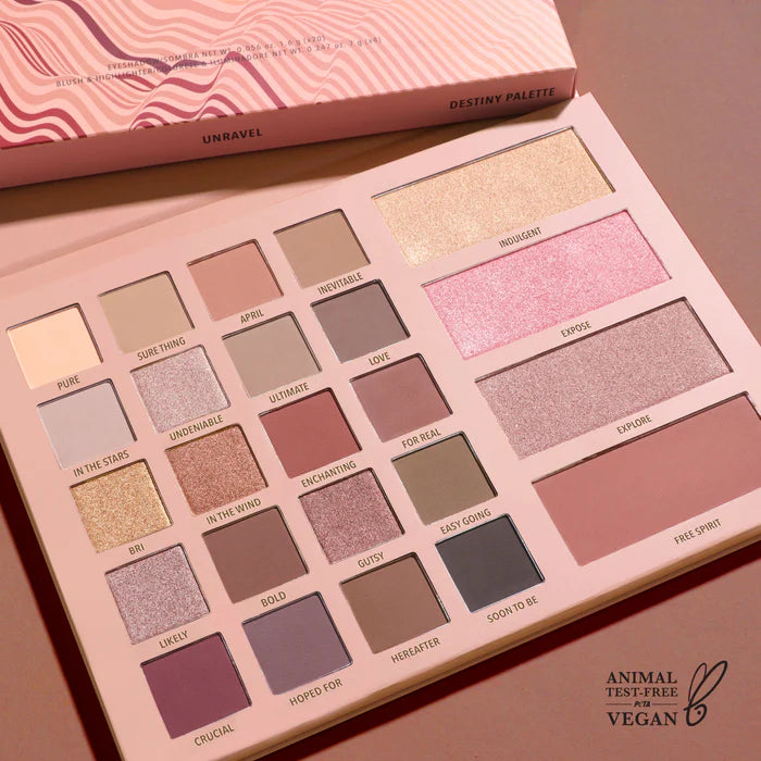 Moira Unravel Destiny Eye & Face Palette - Unravel 001