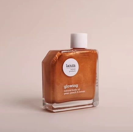 Laouta Deep Hydrating Glowing Body Oil Peach, Pear & Lemon