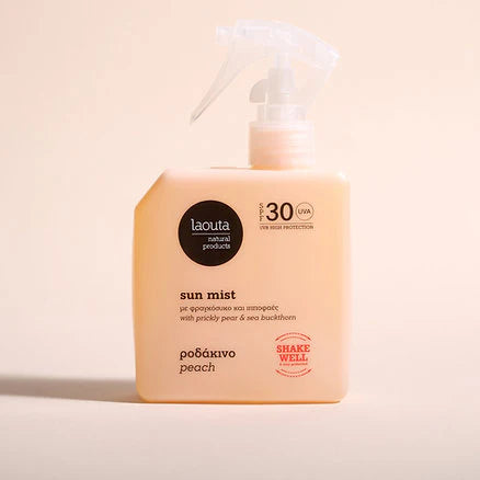 Laouta Sun Mist SPF 30 | Peach
