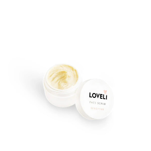 Loveli Face scrub Sensitive Skin Travel Size