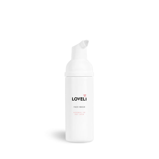 Loveli Face wash Normal to Dry Skin Travel Size