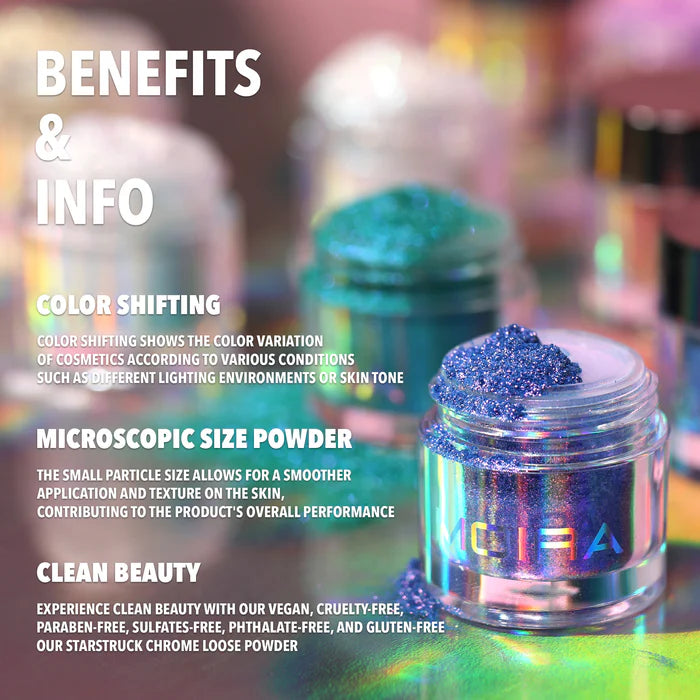 Moira Starstruck Chrome Loose Powder - Cosmic Dust 003