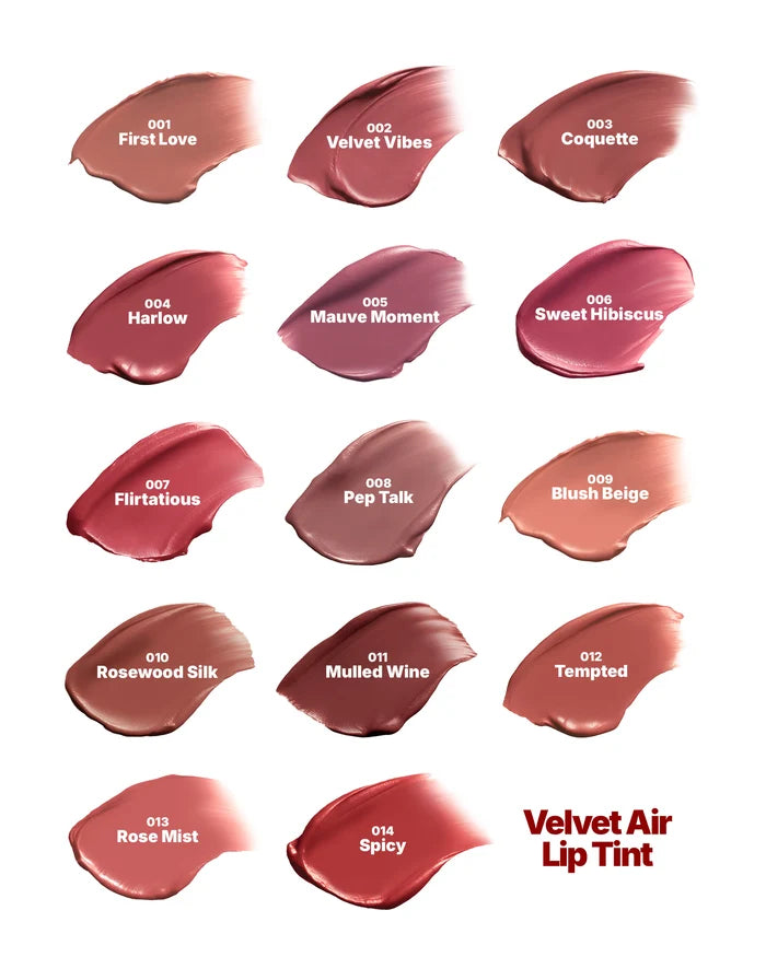 Moira Velvet Air Lip Tint - Rosewood Silk 010