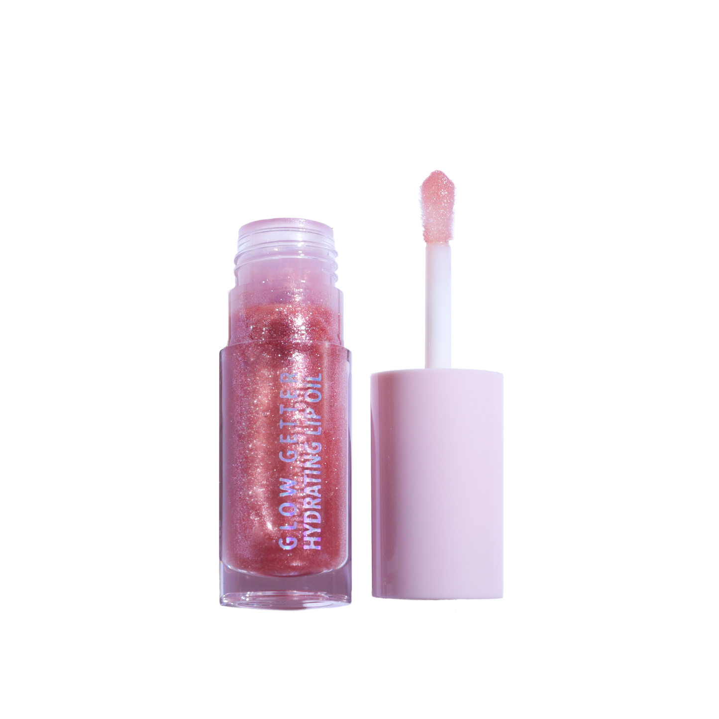 Moira Glow Getter Hydrating Lip Oil - Tickled Pink 004