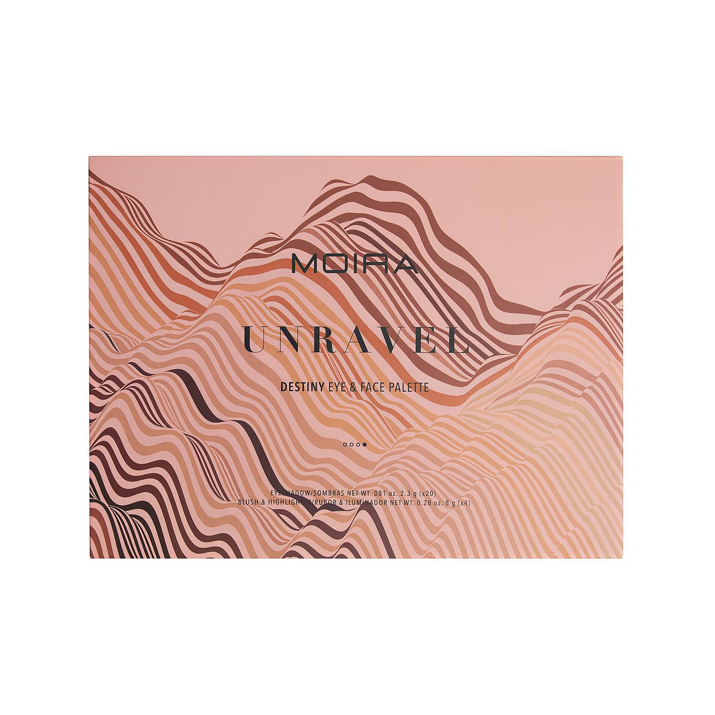 Moira Unravel Destiny Eye & Face Palette - Unravel 001