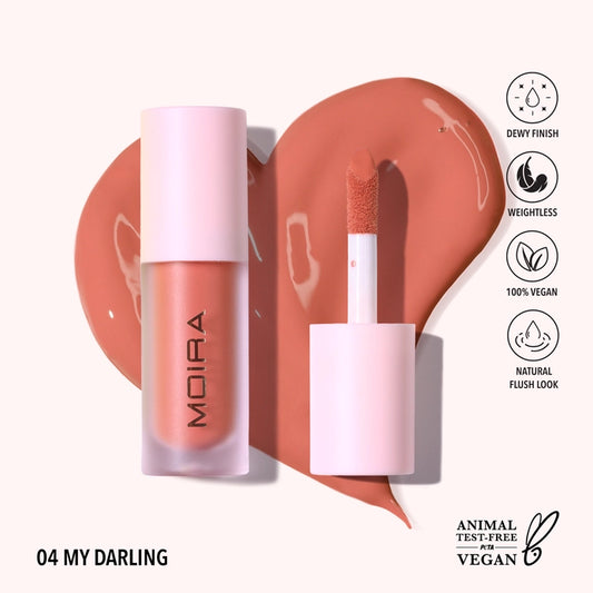 Moira Love Steady Liquid Blush - My Darling 004