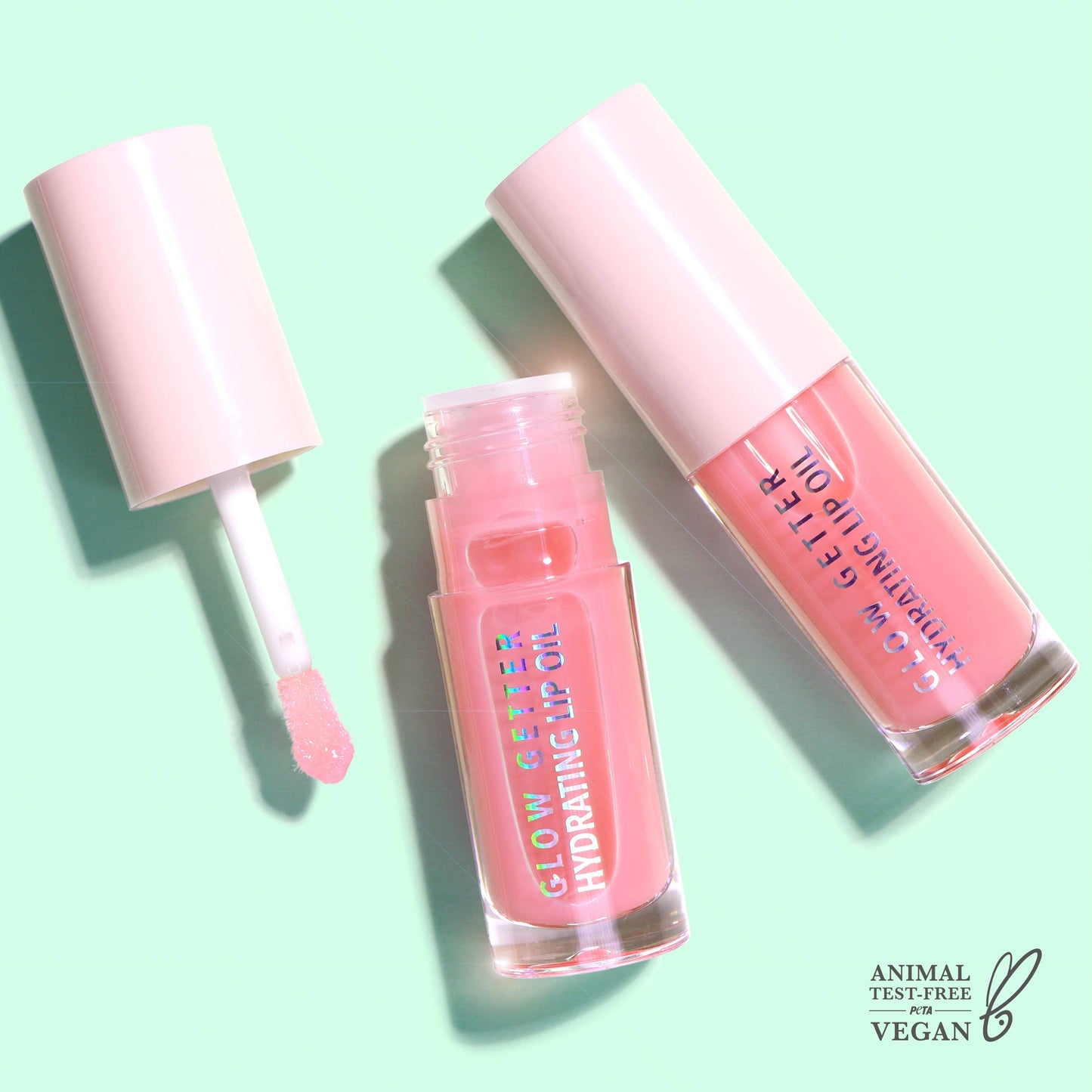 Moira Glow Getter Hydrating Lip Oil - Bubble Pink 009