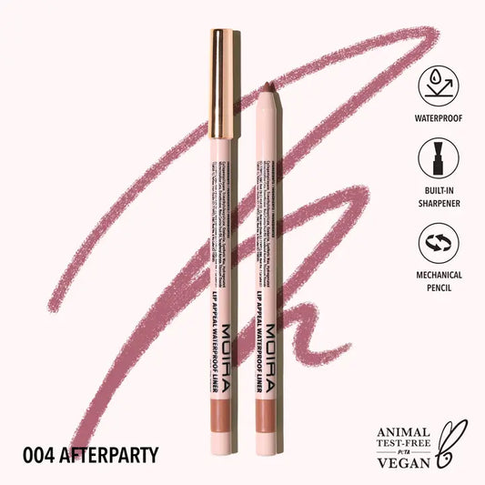 Moira Lip Appeal Waterproof Lip Liner - Afterparty 004