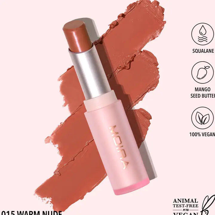Moira Signature Lipstick - Warm Nude 015