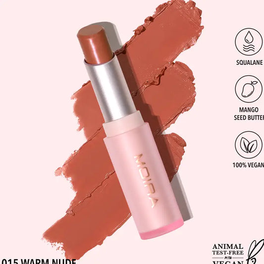 Moira Signature Lipstick - Warm Nude 015
