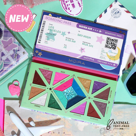 Moira Getaway Eyeshadow Palette - Sky Is The Limit