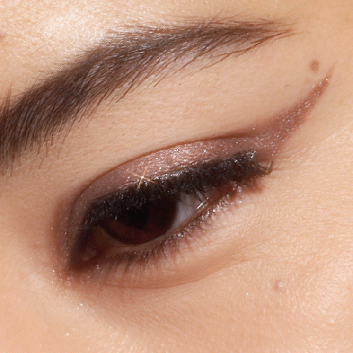 Moira Statement Shimmer Eyeliner - Metallic Brown 015