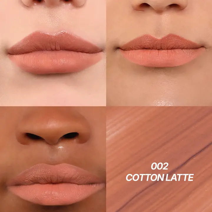 Moira Cushion Kiss Lip Cream - Cotton Latte 002
