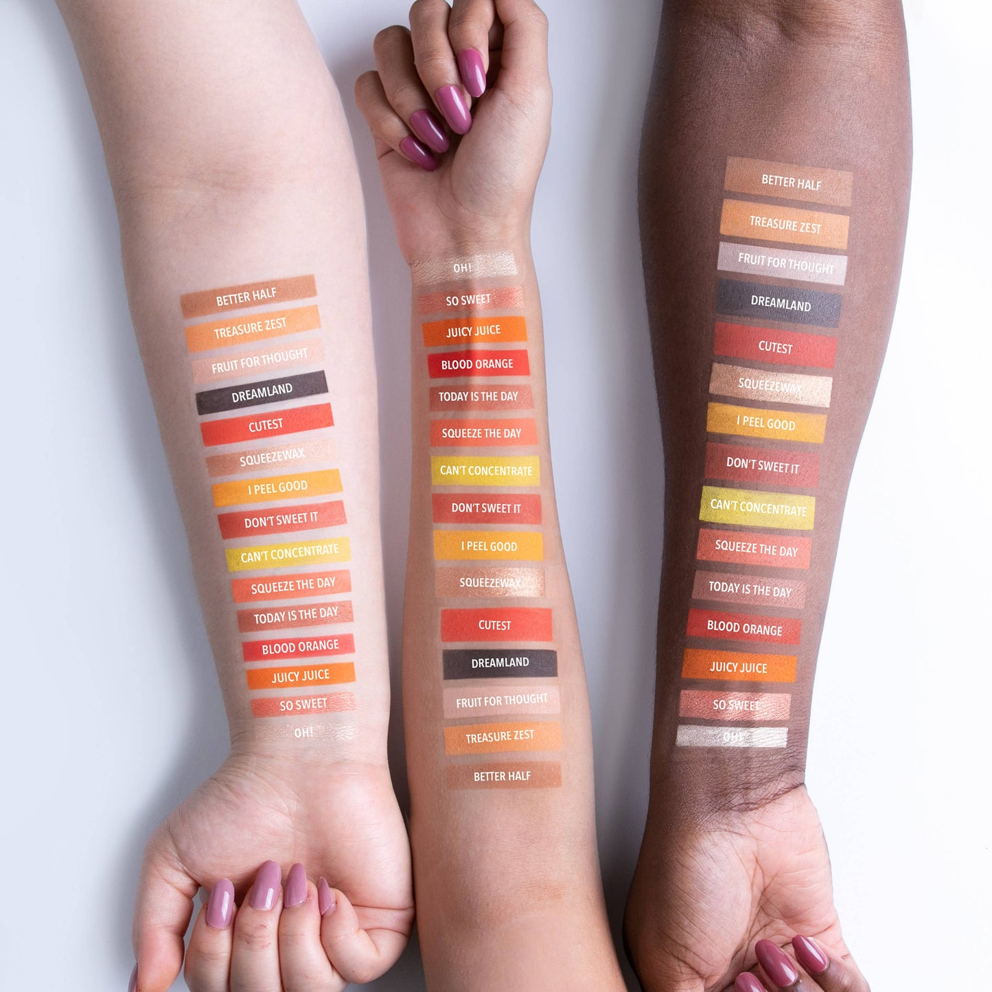 Moira Juicy Series - Oh, My Peelings Eyeshadow Palette