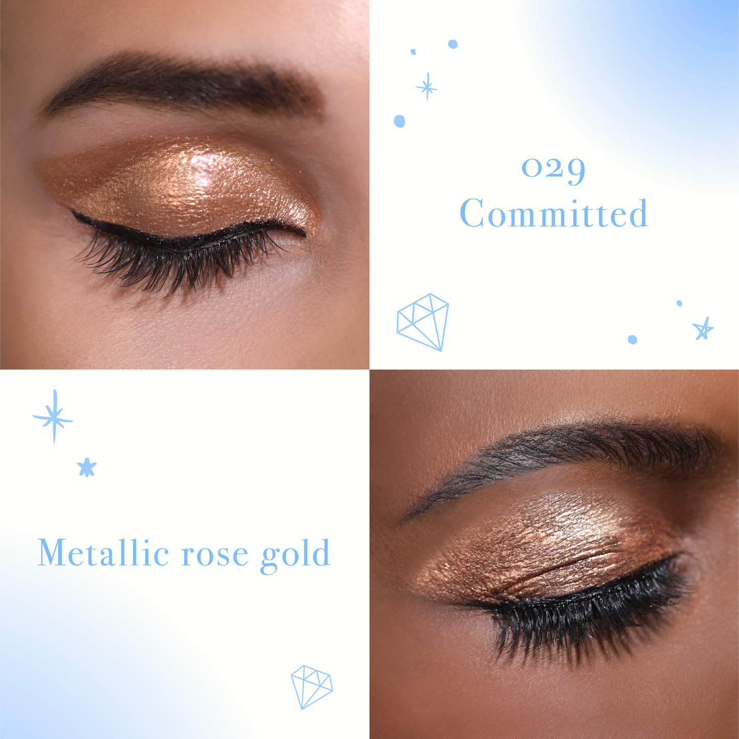 Moira Diamond Daze Liquid Shadow - Committed 029