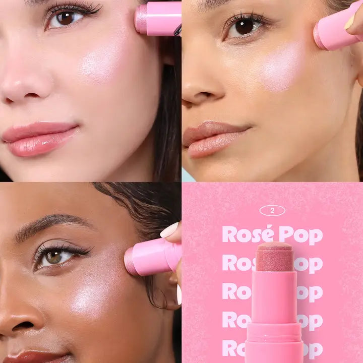 Moira Icy Glow Jelly Stick - Rosé Pop 002