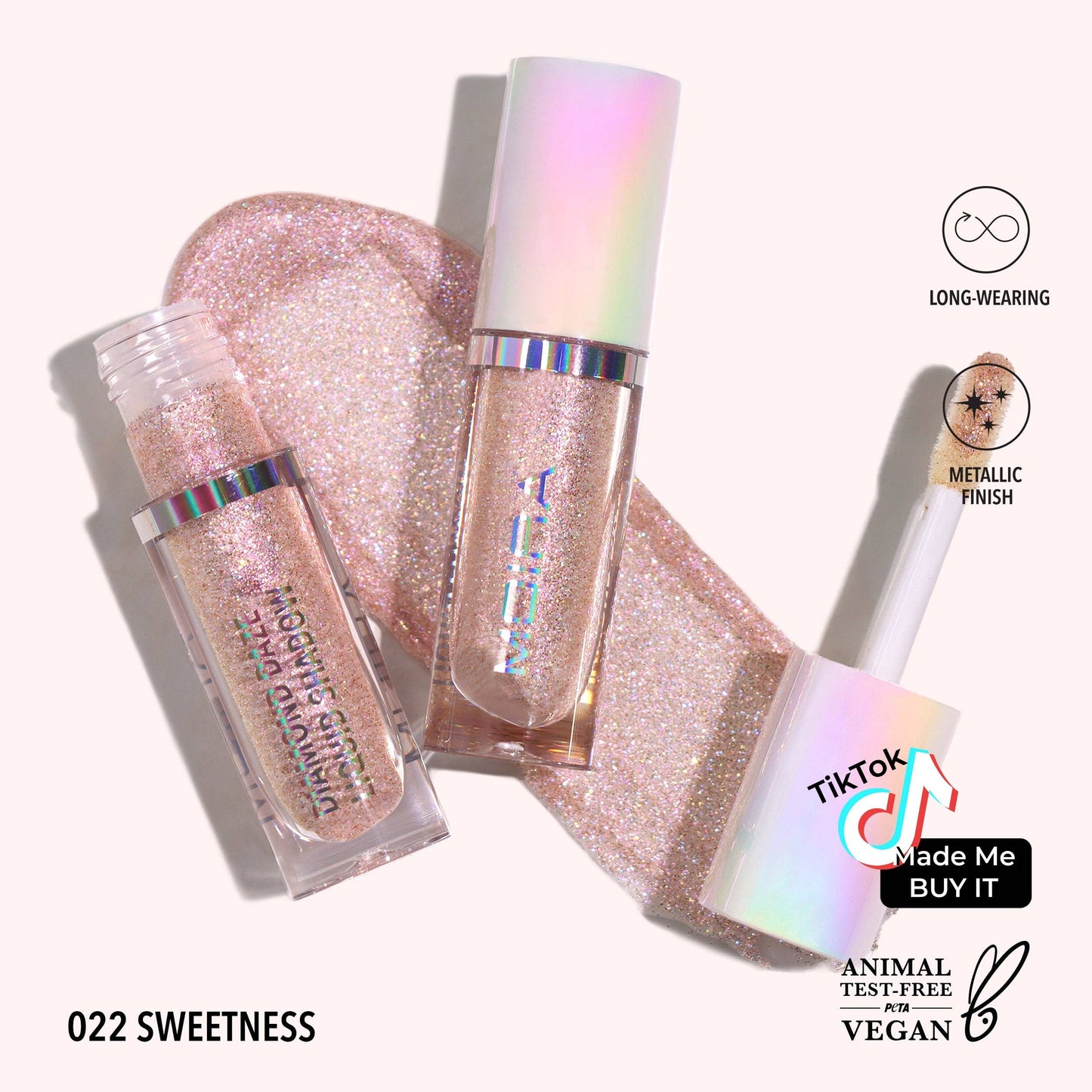 Moira Diamond Daze Liquid Shadow - Sweetness 022