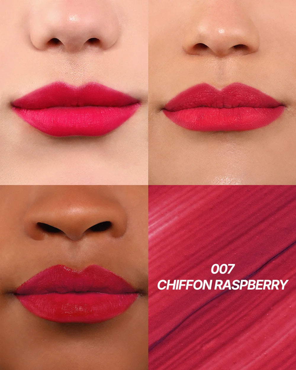 Moira Cushion Kiss Lip Cream - Chiffon Raspberry 007